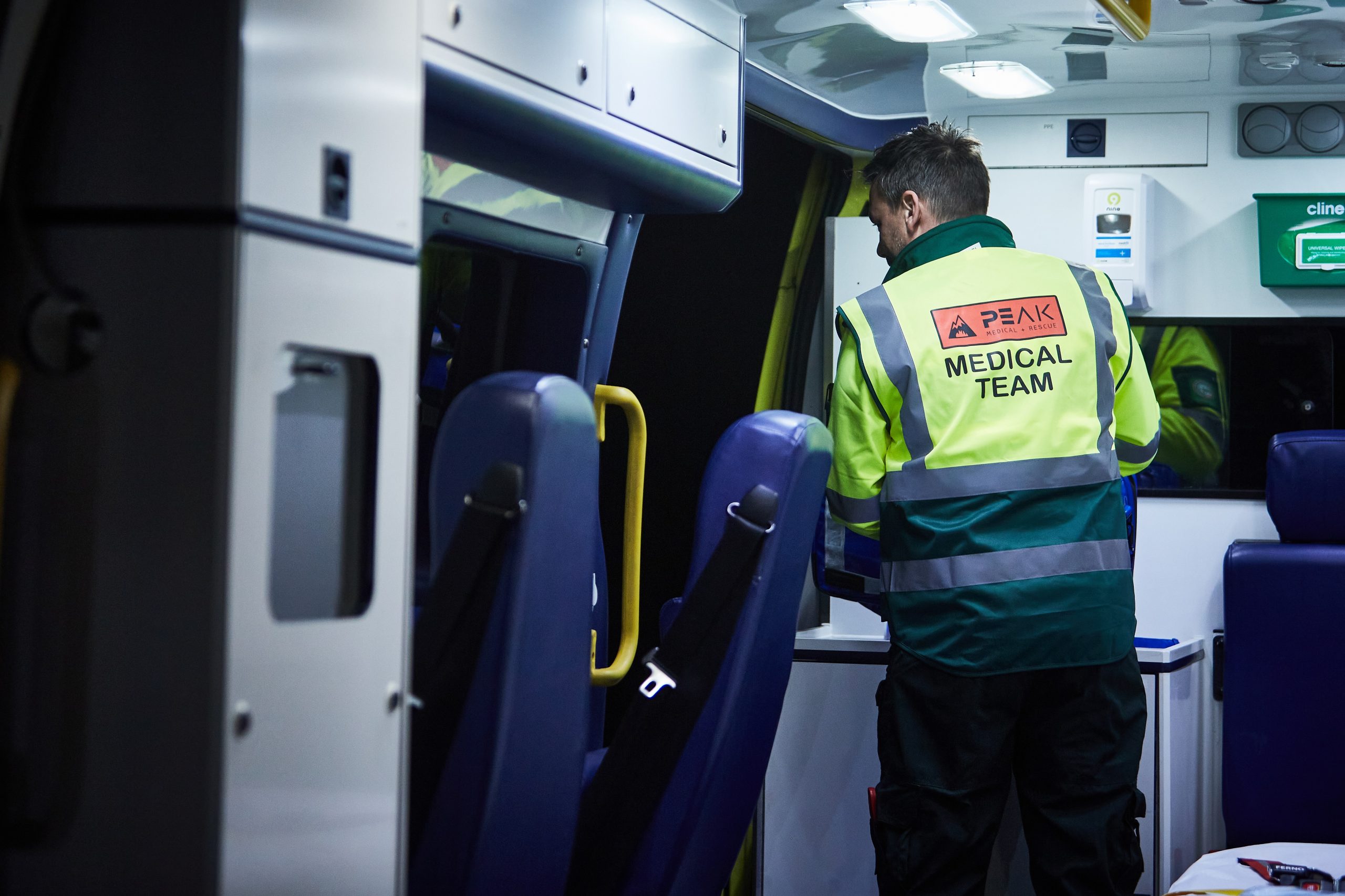 Organised event medical equipment and kit bags