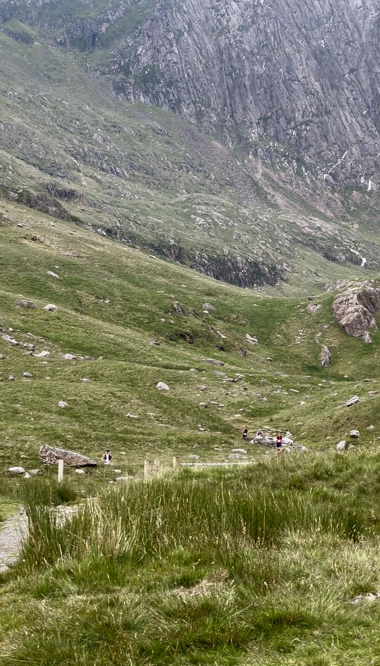 Mountain medical support Snowdonia aid station