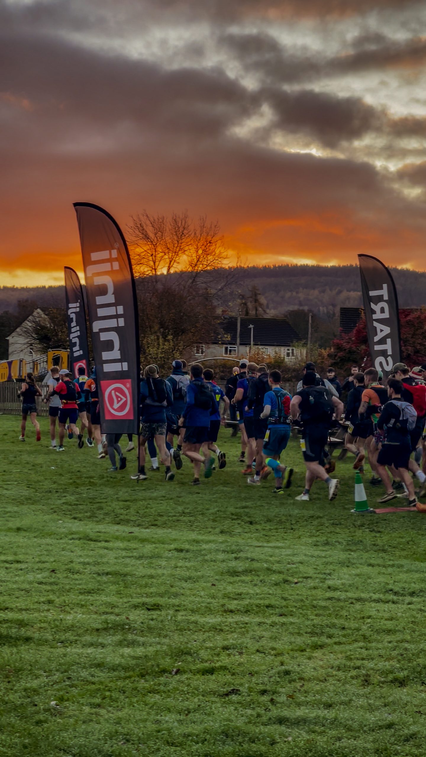 Beacons Ultra endurance event start line