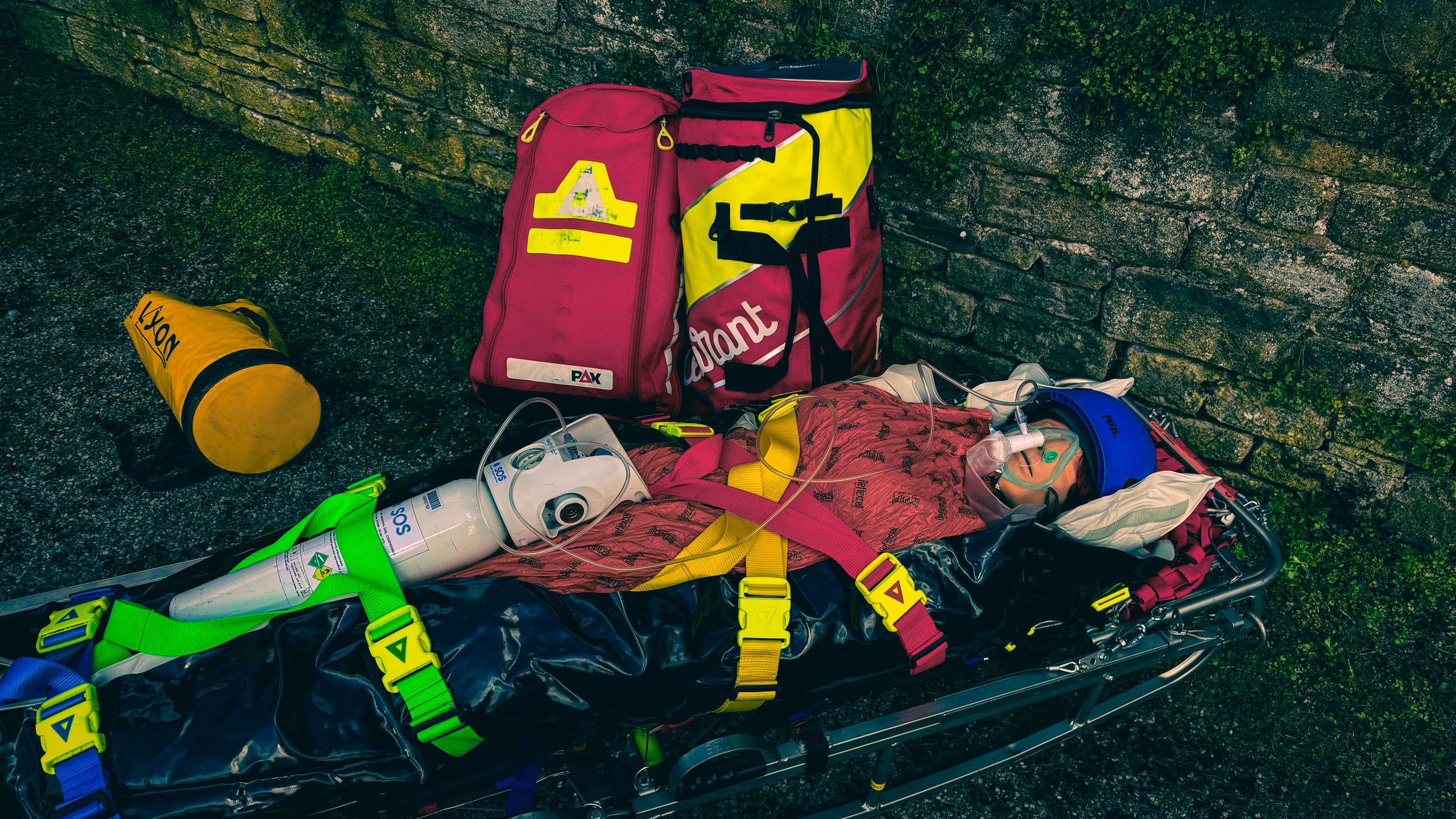 Patient protection and exposure equipment carried by Peak Medical and Rescue